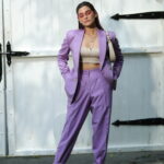 Lilac Double Breasted Blazer