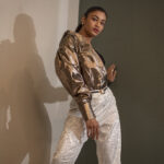 Metallic Bronze Shirt