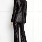 Black Sequin Pants