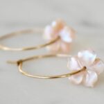 Mother of Pearl Hoop