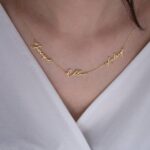 Three Name Necklace